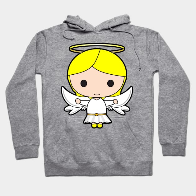 Cute Angel Hoodie by Markaneu